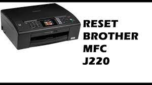 Printer driver & scanner driver for local connection. Reset Brother Mfc J220 Redefinir Purge Youtube