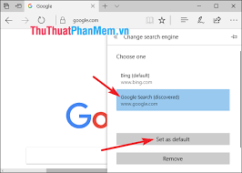 Microsoft edge can use any search engine that supports the opensearch standard. How To Set Google As The Default Search Engine On Chrome Coc Coc Edge Firefox