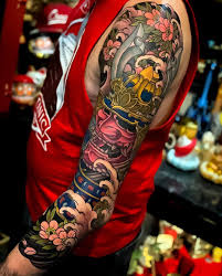 There are many different types of skull sleeve tattoos you can try out. Japanese Inspiration Inkstinct Japanese Sleeve Tattoos Tattoo Japanese Style Tattoo Sleeve Designs
