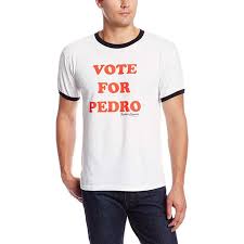 The actor who played mexican legend pedro sanchez in napoleon dynamite has moved a million miles away from the image he became famous for in the 2004 movie. Napoleon Dynamite Napoleon Dynamite Vote For Pedro T Shirt Walmart Com Walmart Com