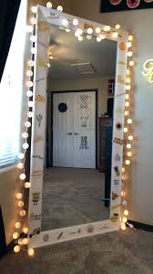 Stickers On Full Length Mirror Fairy Lights Bedroom Bedroom Mirror Small Apartment Room