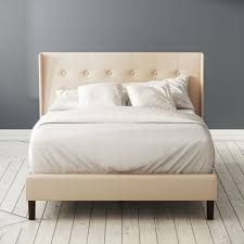 Talk about a great value! Athena Upholstered Platform Bed Frame Zinus