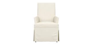 A shopping guide with 10 white slipcovered sofas on a budget, plus why they are the best option for any families with kids and pets. Dayton Slipcovered Chair Arm Host Chairs Ethan Allen