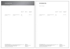 Though much of your communication is probably done electronically, your letterhead design still matters. Daimler Brand Design Navigator