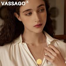 VASSAGO Seal of Solomon Necklace for Women Men Namibia