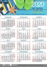 Nt School Holiday Calendar In 2020 School Holiday Calendar Holiday Calendar School Holidays