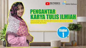 Terjawab • terverifikasi oleh ahli. Materi Karya Tulis Ilmiah Kelas Xi Pengantar Kti Bagian 1 Youtube