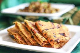 Multigrain Methi Thepla Recipe With Ragi Whole Wheat Recipe Recipes Multigrain Flat Bread Spice Recipes