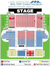 Download Hd Big Top Chautauqua Seating Chart Big Top