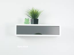 Maybe you would like to learn more about one of these? Amazon Com Contemporary Floating Shelf With Colorful Door Slim Wall Cabinet Wall Decor Box Wall Mount Shelf Handmade
