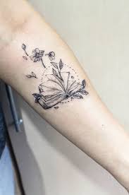 Awe Inspiring Book Tattoos For Literature Lovers Tattoos For Lovers Bookish Tattoos Book Tattoo