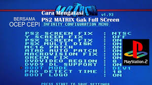 Ps2 hardisk external tidak bisa masuk menu game. Cara Mengatasi Ps2 Hdd Yg Tidak Full Screen Layar Hilang Sebagian Setting Ic Matrix Youtube