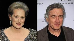 Meryl streep broke into films in the 1970s with a role in the 1977 drama julia. Meryl Streep And Robert De Niro Reunite For Film Bbc News