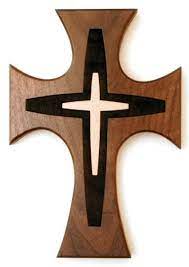 Unfinished Wood Layered Cross Stacked Wooden Cross Wooden Crosses Wood Wall Cross