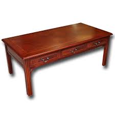 Only the highest quality of hard wood is used for the reproduction furniture's bespoke coffee tables, each one hand finished here in somerset. Reproduction Six Drawer Chippendale Coffee Table In Yew Mahogany