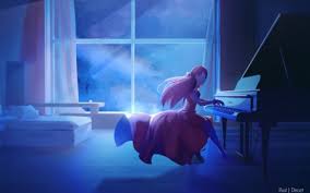 Playing Piano Other Anime Background Wallpapers On Desktop Nexus Image 2494553