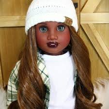 OOAK Custom Boy American Girl Doll Colton Black Hair Brown Eyes Darkest  Skin Tone Sonali Mold Freckles