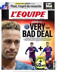L'actualité sportive en temps réel www.lequipe.fr. Le Journal L Equipe L Edition Du 17 Juillet 2019 L Equipe