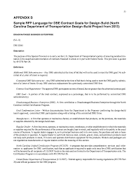 Use case points is a project estimation method that employs a project's use cases to produce an accurate estimate of a project's size and effort. Appendix B Sample Rfp Language For Dbe Contract Goals For Design Build North Carolina Department Of Transportation Design Build Project From 2013 Current Practices To Set And Monitor Dbe Goals On Design Build Projects