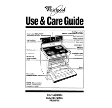 In the market for a n. Whirlpool Rf366pxx Specifications Manualzz