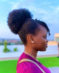 Just because your daughter doesn't have long hair. 50 Different Ways To Style Your Natural Hair At Home Thrivenaija
