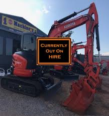 This advanced 5.4 tonne machine is designed with excellent. Kubota 55 4 For Hire 1 Stop Machinery