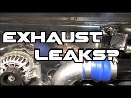 The most common sizes for most oem and aftermarket turbo chargers. How To Check For Exhaust Leaks Turbo Diesel Trucks Youtube