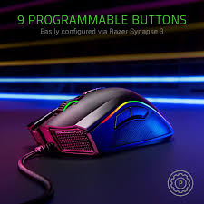 Buy Razer Mamba Elite Wired Gaming Mouse 16 000 Dpi Optical Sensor Chroma Rgb Lighting 9 Programmable Buttons Mechanical Switches Online In Vietnam B07f816ph9