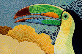 Costa Rica Wild Art Products Toucan Art Art Bird Art