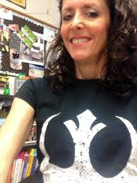 An old lady who laughs a lot. She has every health issue in the world  chronic broken back since her 30s. She laughs a lot and says everyday six  feet above ground