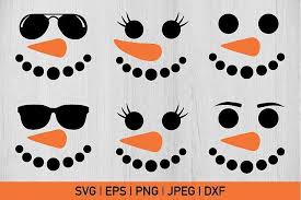 Free Snowman Faces Bundle Svg This Adorable Snow Man Designs Can Be Used For All Types Of Crafting Projects Snowman Faces Cricut Christmas Ideas Free Design