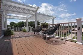 Composite decking boards are a great modern deck board that is easier to install and lasts longer than typical natural wood decking. Find Your Favorite Classic Composite Series Railing Timbertech