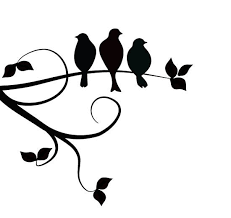 Family Birds On A Wire Tattoo Pin By Mirel Huau On Tattoo Little Bird Tattoos Three Birds Tattoo Bird Branch Tattoo