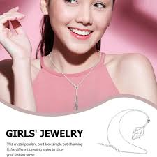 Crystal Stone Holder Necklace Empty Stone Holder Necklace Adjustable  Crystal Cage Necklace DIY Jewelry Holder Creative Gifts