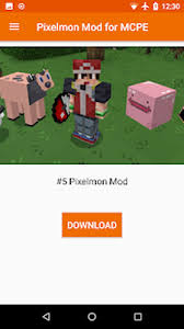 Pixelmon is a legendary addon for minecraft pe that introduces the world of pokemon into the game. Pixelmon Mod For Minecraft Pe Apk Descargar Gratis Para Android