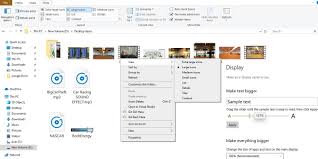 To change desktop icon horizontal spacing, double. How To Resize Desktop Icons Fonts And Other Display Items In Windows 10 Make Tech Easier