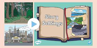 Adjectives are describing words and you can use them to describe where and when your story takes place. Story Setting Powerpoint