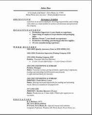 aerospace aviation resume, occupational