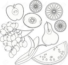 Establecer La Sandia Para Colorear De Frutas Naranja Kiwi Uva Platano Pera Manzana Ilustracion Vectorial Ilustraciones Vectoriales Clip Art Vectorizado Libre De Derechos Image 61855040 Imagenes para colorear naranja frutas para colorear dibujos de. establecer la sandia para colorear de frutas naranja kiwi uva platano pera manzana ilustracion vectorial