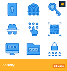 26 Premium Vector Icons Of Security Designed By Deemakdaksina Box Icon Icon Safe Box