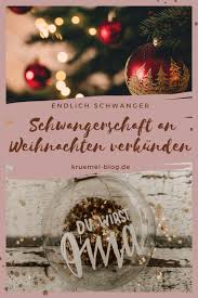 Die schwangere sollte sich keine sorgen machen. 5 Weihnachtliche Ideen Um Deine Schwangerschaft Zu Verkunden