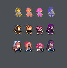 I made bad mario sprites : rDDLC