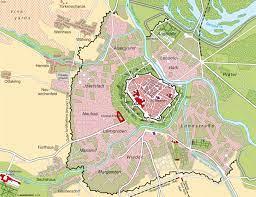 Vienna Austria On A Map Diercke Weltatlas - Kartenansicht - Vienna (Austria) — Imperial Residence  City Circa 1850 - - 978-3-14-100790-9 - 35 - 3 - 0