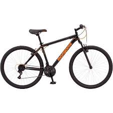 Black And Orange Mongoose Bike 27 5 Mongoose Excursion Men S Mountain Bike Black Orange Mens Mountain Bike Mountain Bike Reviews Best Mountain Bikes