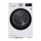 24-inch W 4 2 cu  ft  Compact Dryer Sensor Dry and Wi-Fi in White  Stackabl    DLHC1455W LG Electronics