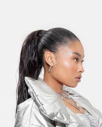 STRIKETHROUGH CROSS EARRING