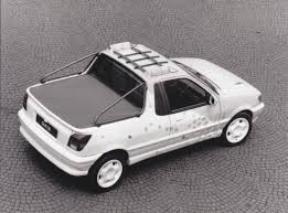 Ford Fiesta Pick Up Bebop Iaa 1989 Concept Cars Ford Fiesta Concept Car Design
