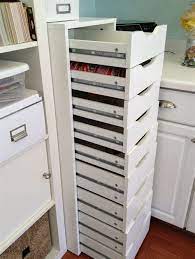 Need to organize your craft room or studio? Delightful Craft Room Ideas Small Storage And Diy Craft Room Ikea Craft Room Craft Room Design Organization Furniture