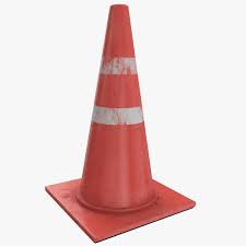Road Cone 2 3d Model Ad Road Cone Model Business Card Template Word 3d Model Cone