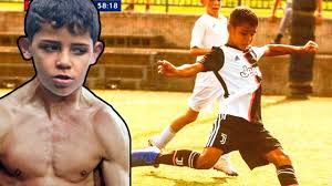 The kid already can kick the ball like a real pro, and he definitely knows how to celebrate after scoring goals, judging from the instagram photos. This Is How Ronaldo Trains His Son Cristiano Ronaldo Jr S Crazy Training Schedule Youtube